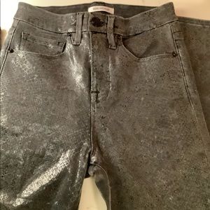 Good American snake jeans high waisted